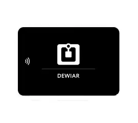 Карта пластиковая DEWIAR NFC